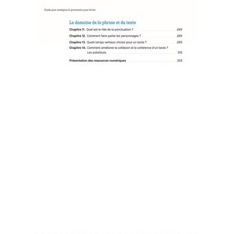 La grammaire pour écrire CE2 et cycle 3 + Ressources numériques