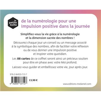 La petite boîte de la numérologie pour une impulsion positive dans ma journée