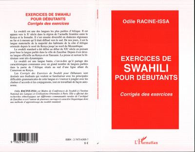 Exercices de swahili pour débutants corrigés des exercices