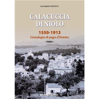 Calacuccia di Niolo-1550-1913