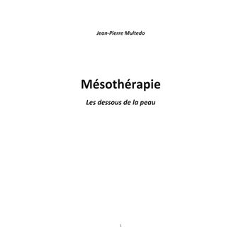 Mésothérapie