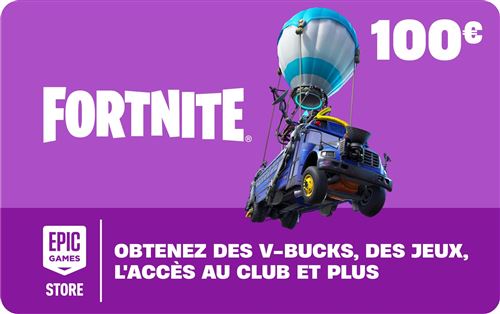 Code de téléchargement Epic Games 100€