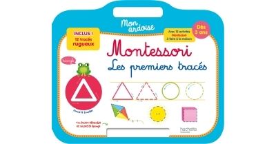 Mon ardoise Montessori, Les premiers tracés dès 3 ans