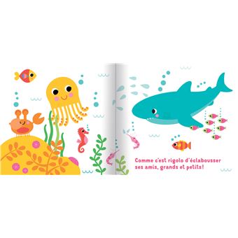 Mon livre bain poisson farceur ! - crache de l'eau