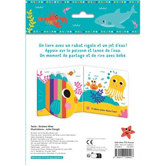 Mon livre bain poisson farceur ! - crache de l'eau