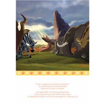 LE ROI LION - Mon Histoire Pop-up - L'histoire du film - Disney