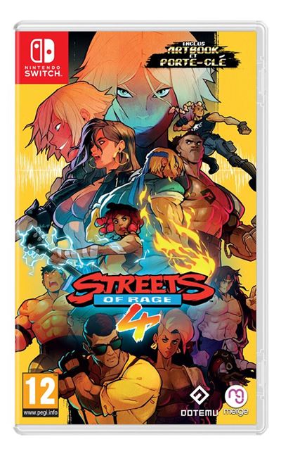 Streets Of Rage 4 NL SWITCH