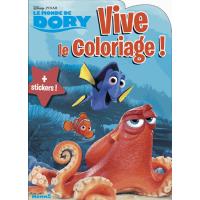 Le monde de Dory Vive le coloriage !