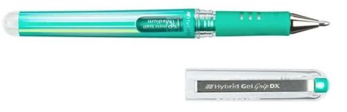 PENTEL HYBRID ROLLER K230 VERT MÉTALLIQUE