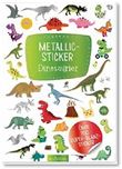 Autocollants métalliques Dinosaures