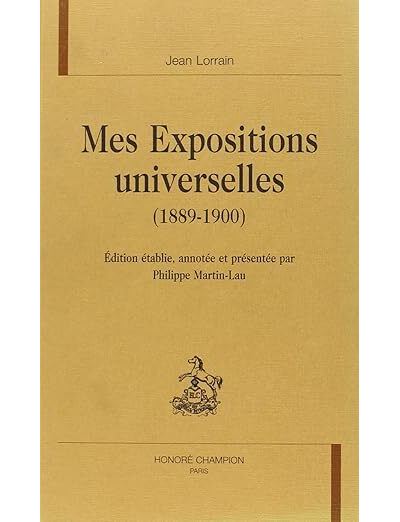 Mes expositions universelles