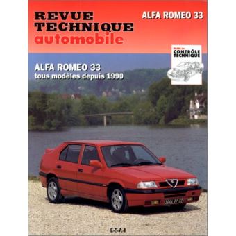 Revue technique automobile 090.3 Alfa 33 (depuis 1990)