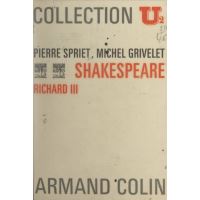 Shakespeare, "Richard III"