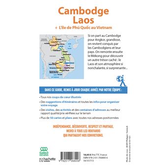 Guide du Routard Cambodge, Laos 2020