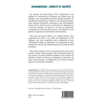 Afghanistan : conflit et société