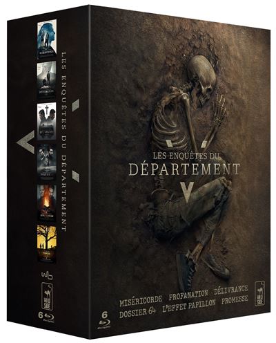 Coffret 6 films Les Enquêtes du département V Blu-ray