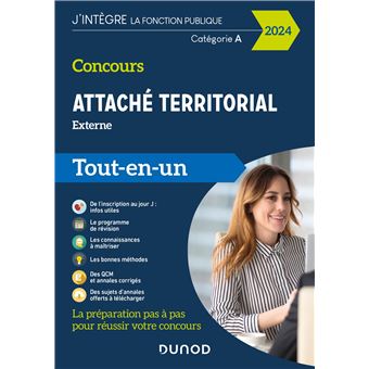 Concours Attaché territorial externe 2024