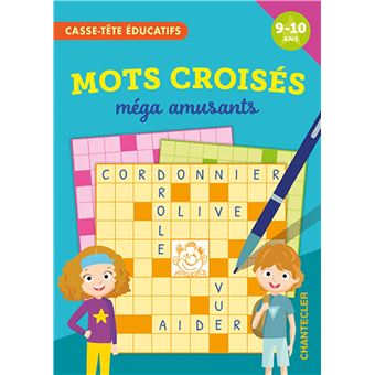 Mots croisés méga amusants (9-10 a.)
