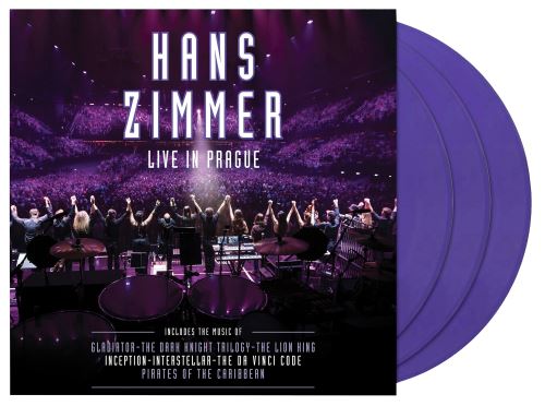Live In Prague Edition Limitée Vinyle Violet - Hans Zimmer - Vinyle album -  Achat & prix