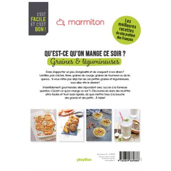 Qu'est ce qu'on mange ce soir ? Marmiton - Graines et légumineuses