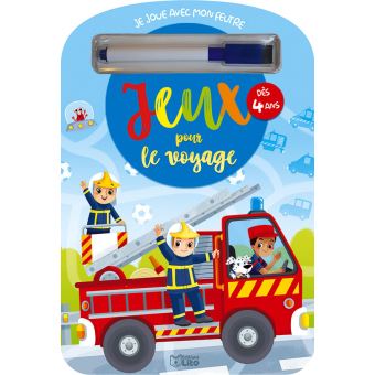 Jeux pour le voyage Je joue avec mon feutre bleu