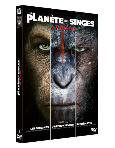Coffret La Planète des Singes La Trilogie DVD