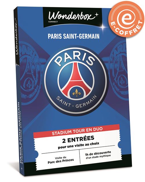 E-coffret Wonderbox Visite en Duo PSG Stadium Tour