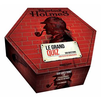 Boîte Le grand quiz Sherlock Holmes