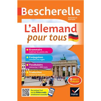 Bescherelle L Allemand Pour Tous Grammaire Vocabulaire Conjugaison Broche Rene Metrich Anne Larrory Achat Livre Fnac