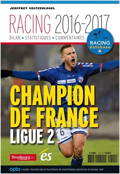 Racing 2017 champion de france ligue 2