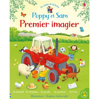 Poppy et Sam - Premier imagier - Les contes de la ferme