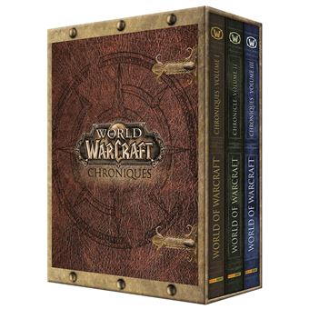 Coffret World of Warcraft 2022: Chroniques I, II & III