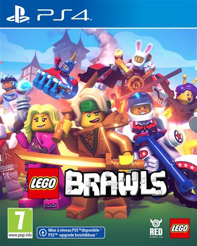 Pochette avant du jeu LEGO Brawls PS4