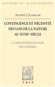 Contingence et nécessité des lois de la Nature au XVIIIe siècle