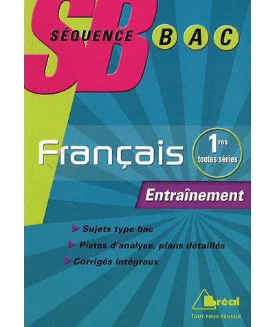 Séquence Bac français, entraînement