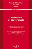 Nationalité et souveraineté - Volume 196