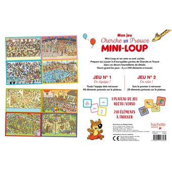 Mini-Loup jeu cherche et trouve