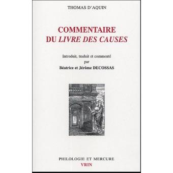 Commentaire du Livre des Causes