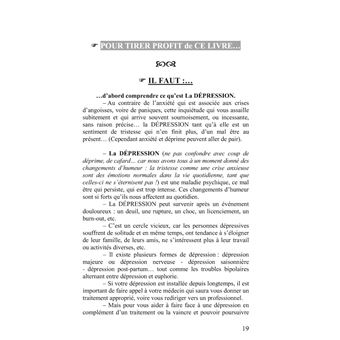 Sortir de la dépression - de la morosité...