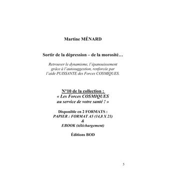 Sortir de la dépression - de la morosité...