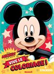 Disney Mickey et ses amis - Vive le coloriage ! (Mickey fond bleu et rouge)