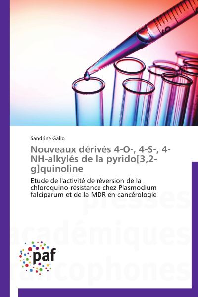 Nouveaux derives 4-o-, 4-s-, 4-nh-alkyles de la pyrido 3,2-g