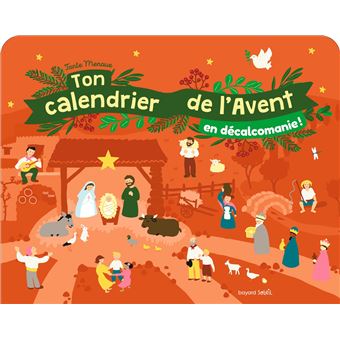 Ton calendrier de l'Avent en décalcomanie