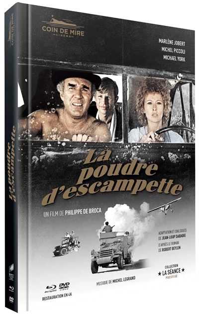 Editions Coin de Mire La-Poudre-d-escampette-Edition-Prestige-Limitee-et-Numerotee-Combo-Blu-ray-DVD