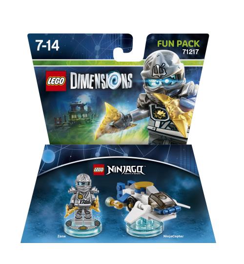 Pack Héros Lego Dimensions Zane Ninjago