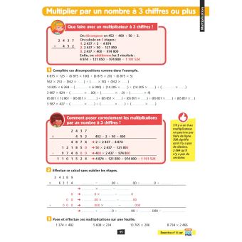 Ça y est, je sais ! Multiplication - Division CM1-CM2