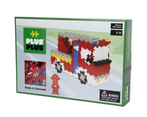 Créa Box Plus Plus Mini Basic Pompiers, 760 pièces