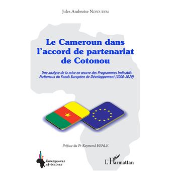 Le Cameroun dans l'accord de partenariat de Cotonou