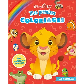 DISNEY BABY - Mes premiers coloriages - Les animaux