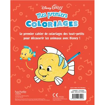 DISNEY BABY - Mes premiers coloriages - Les animaux